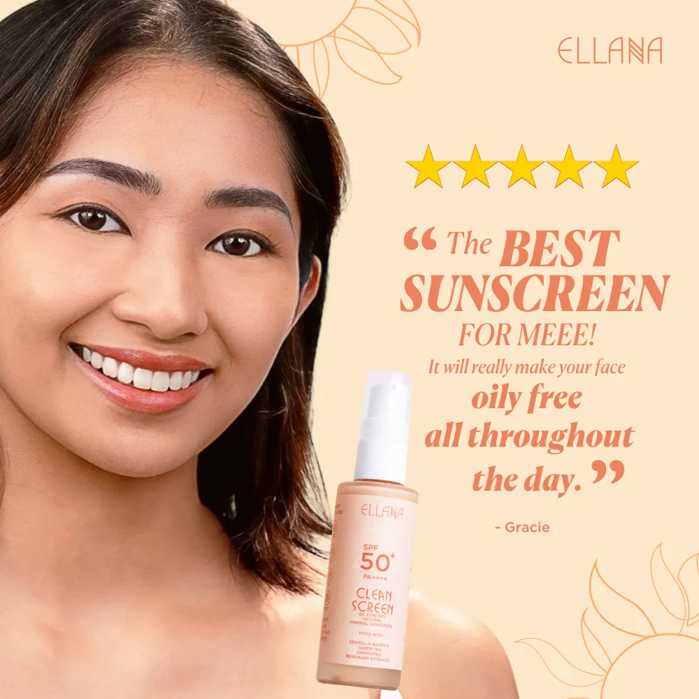 Clean Screen SPF 50  PA     Oil Control Mineral Sunscreen